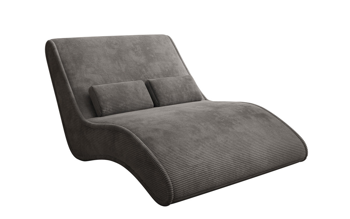 Designer Relax-Liege Lunaris 120 in Cord