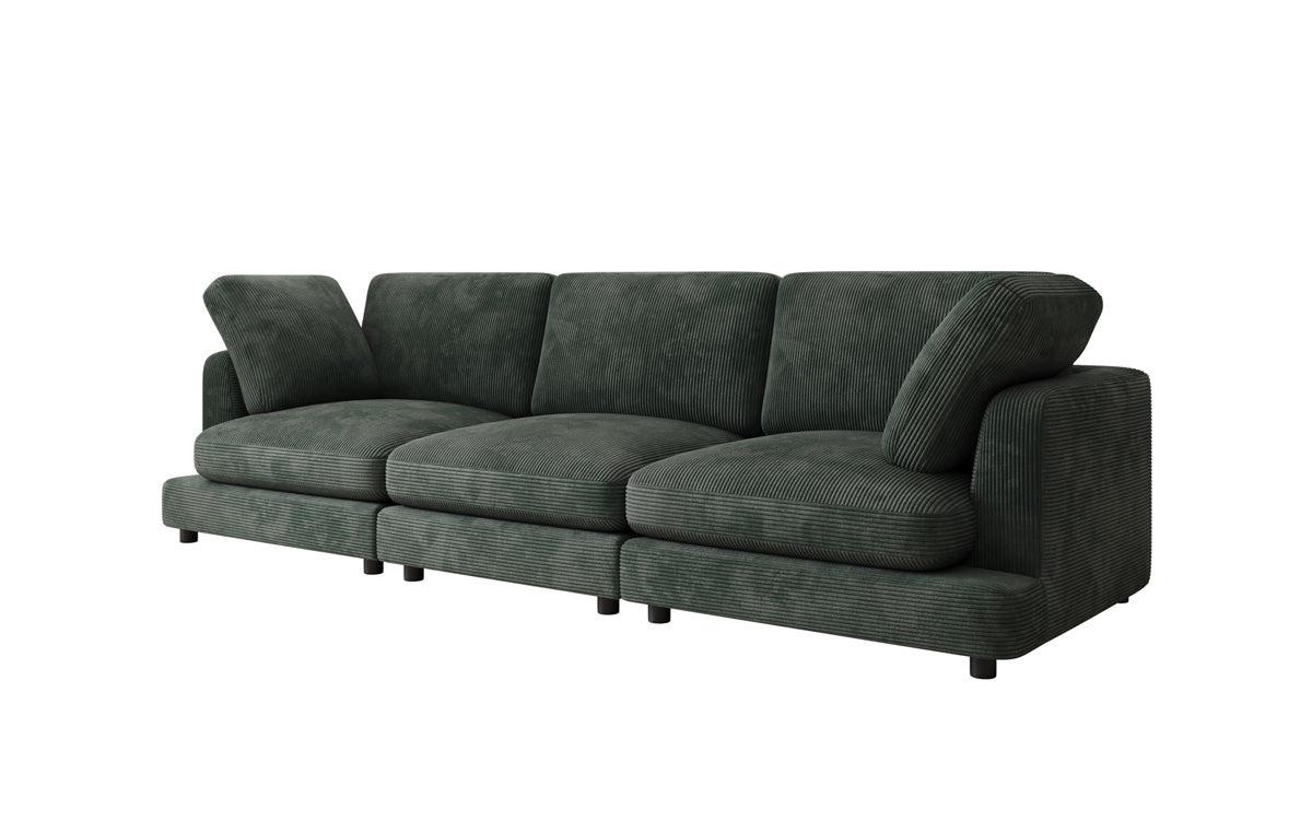 Designer 3 Siter Sofa Thalessa in Cord