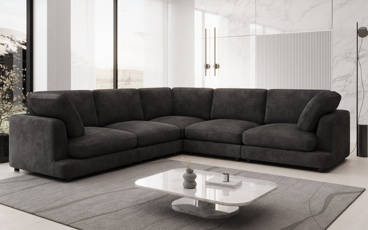 Designer Sofa Thalessa L Maxi in Cord