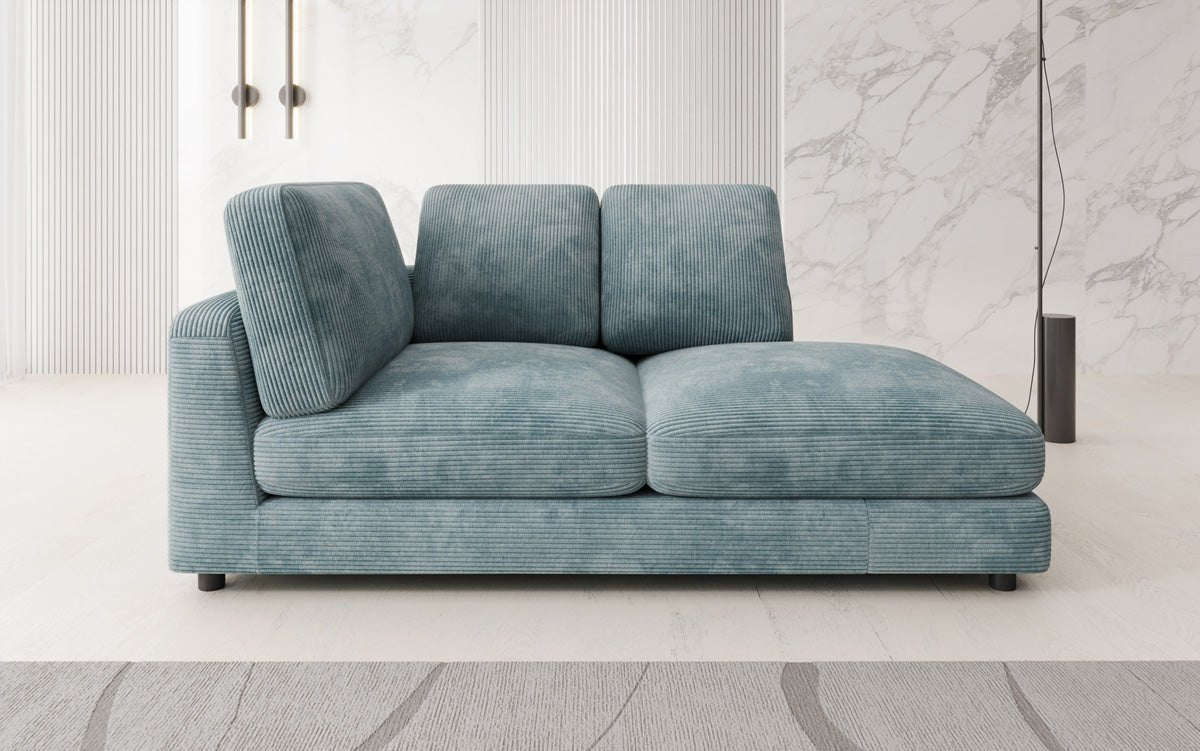 Designer Chaiselounge/Sofa Thalessa in Cord