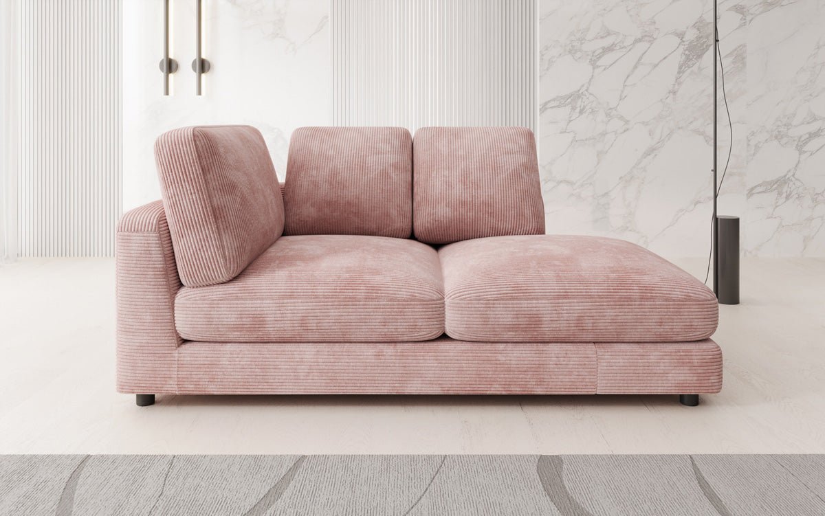 Designer Chaiselounge/Sofa Thalessa in Cord