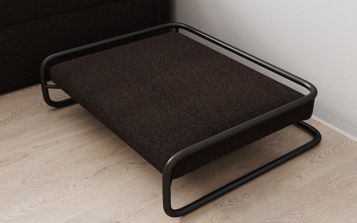 Hundebett Arlo 80 × 60 cm in Bouclé