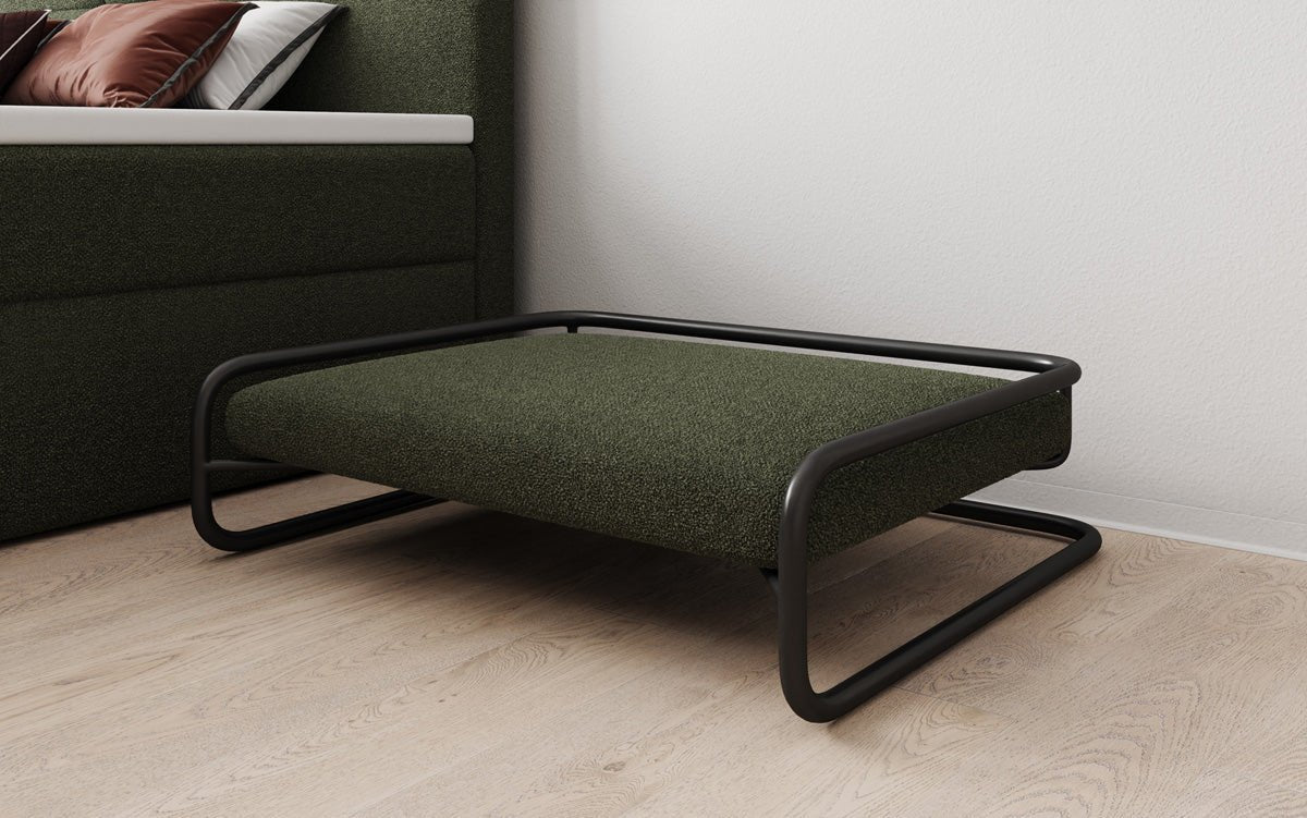 Hundebett Arlo 80 × 60 cm in Bouclé