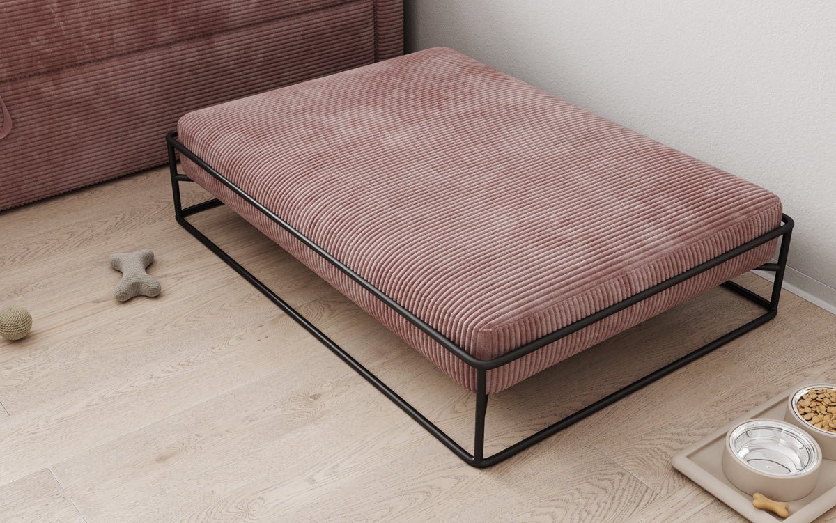 Hundebett Lumo 80 × 100 cm in Cord
