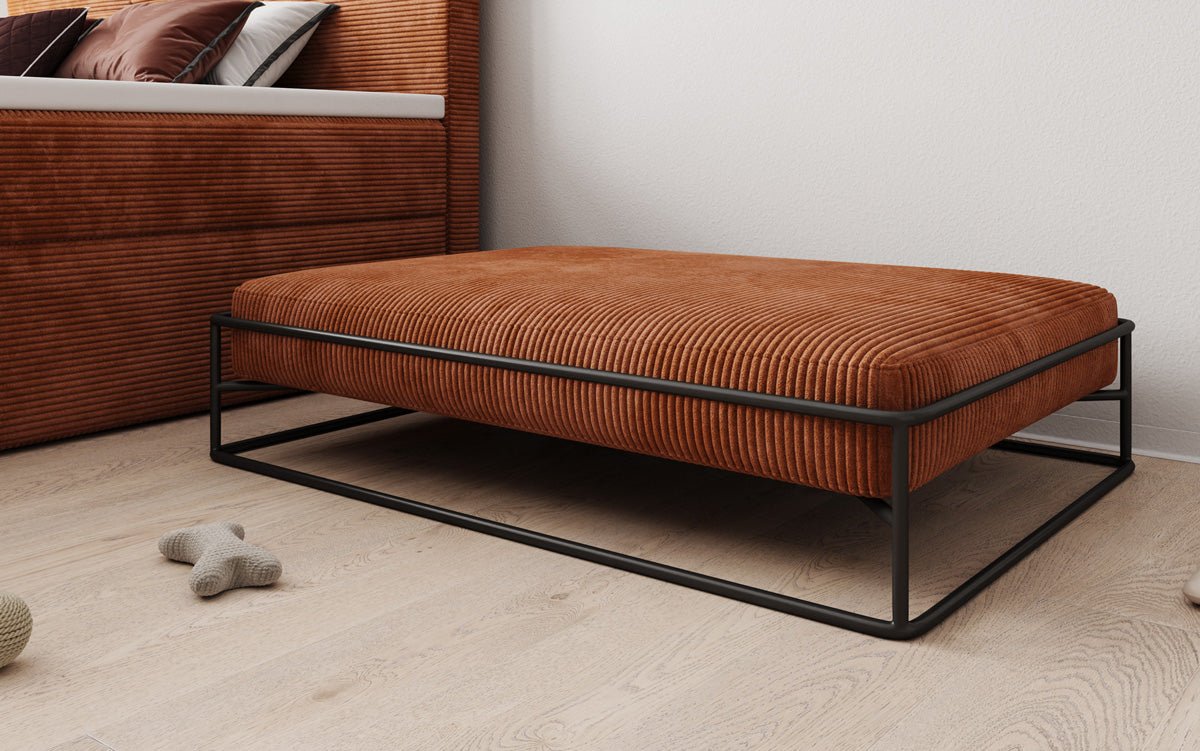 Hundebett Lumo 80 × 100 cm in Cord