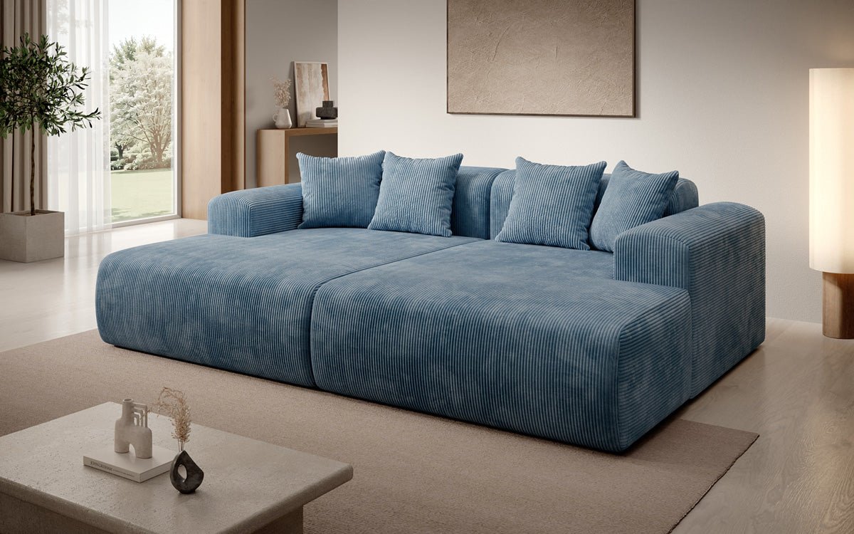 Designer Lounge-Sofa Shelly in Cord