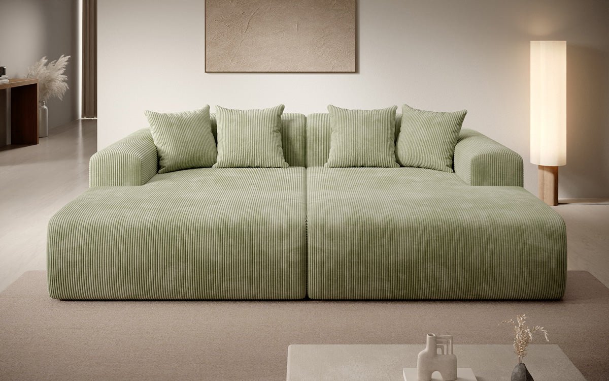 Designer Lounge-Sofa Shelly in Cord