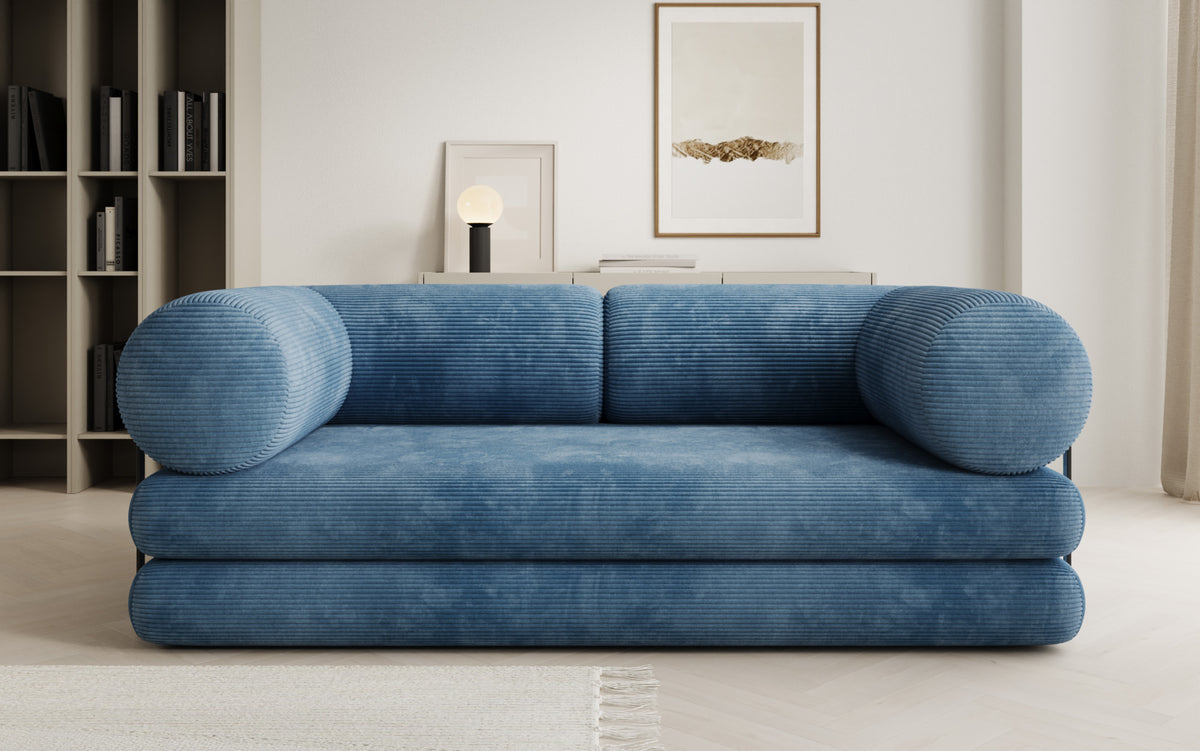 Designer Sofa Lazy Tube 3 Sitzer in Cord