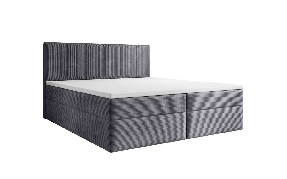Boxspringbett Aurelia Cord mit Stauraum