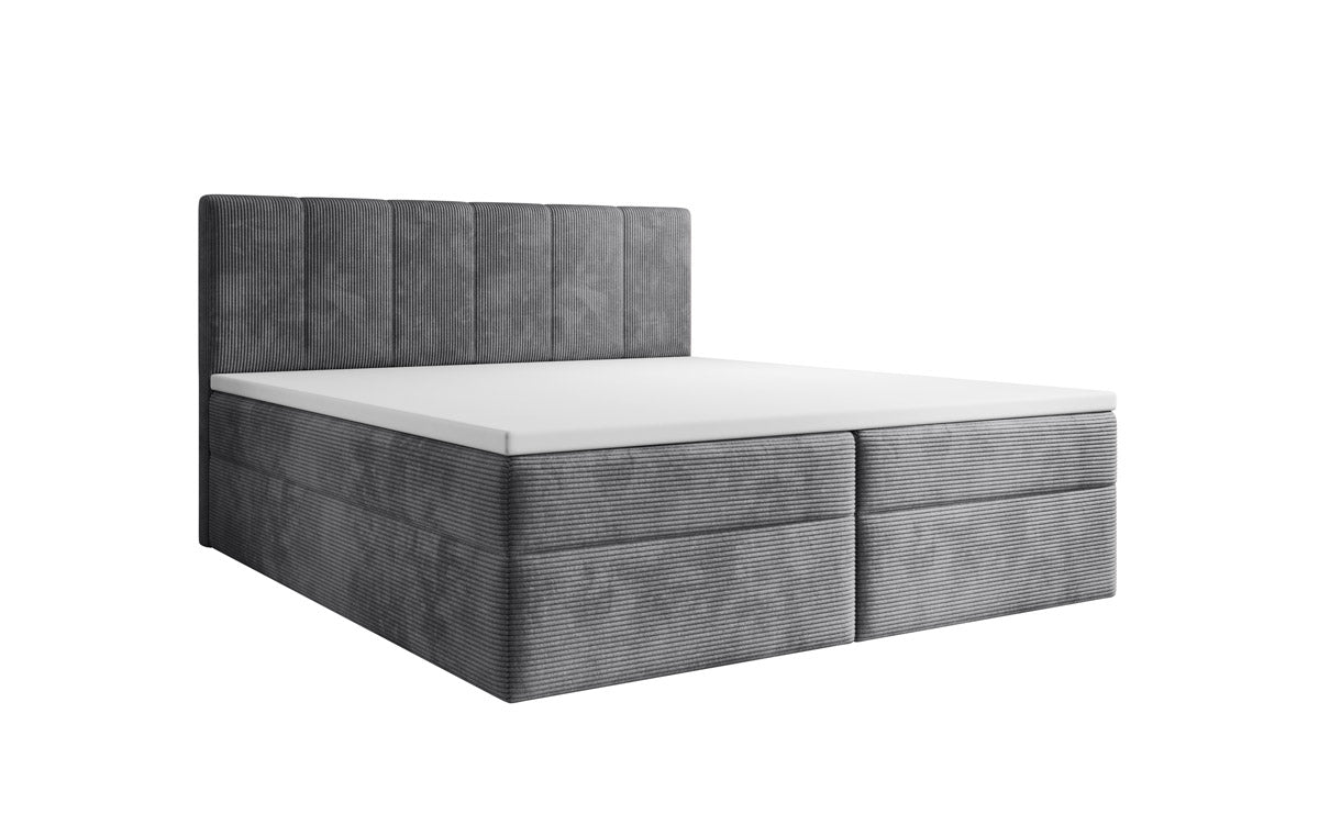 Boxspringbett Aurelia Cord mit Stauraum