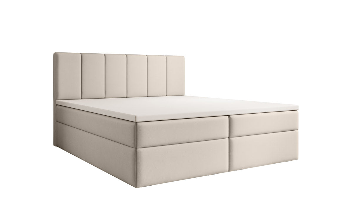 Boxspringbett Aurelia Stoff mit Stauraum