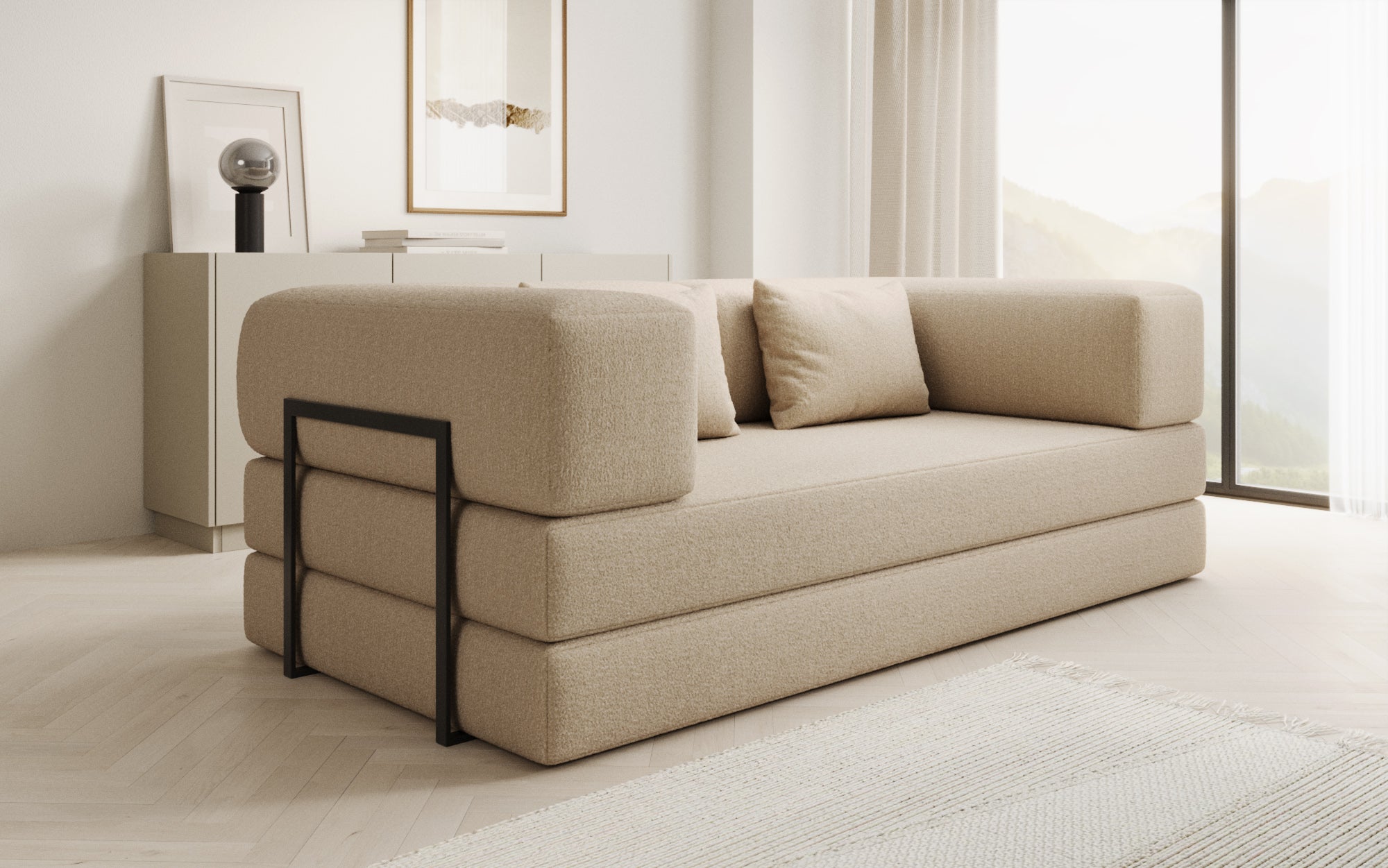 Extra Bezug für Sofa Lazy in Bouclé