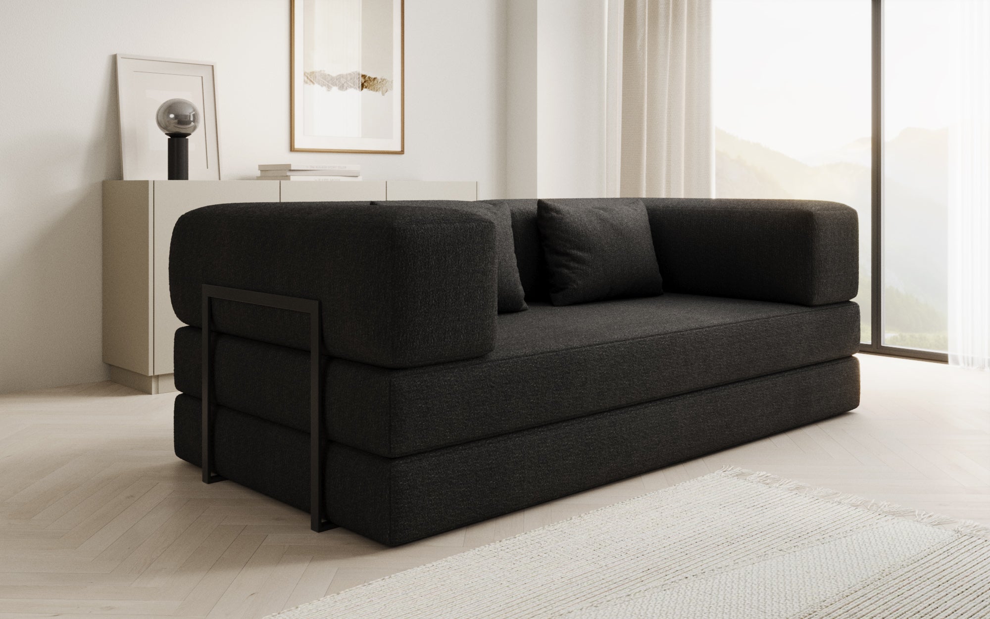 Extra Bezug für Sofa Lazy in Bouclé