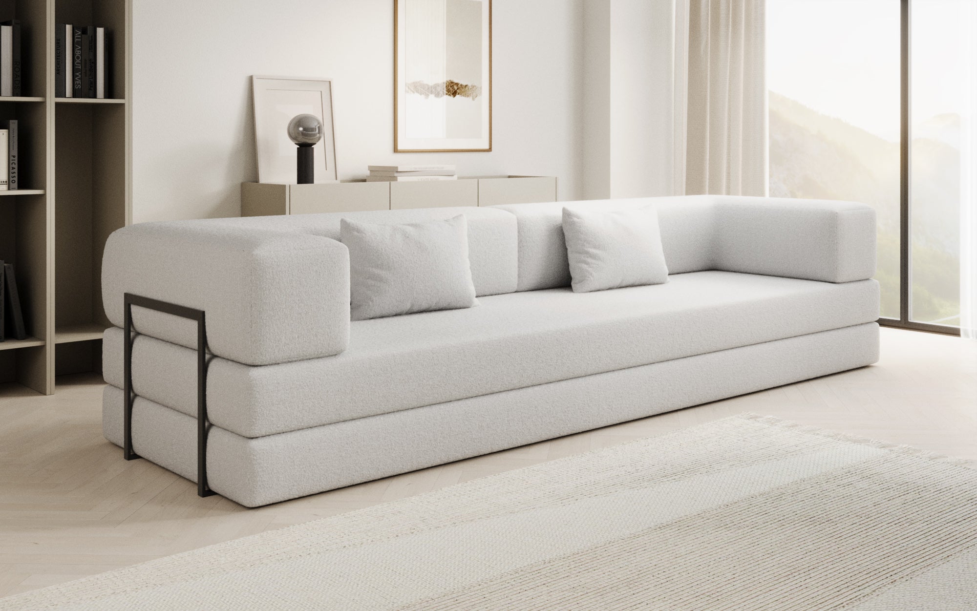 Extra Bezug für Sofa Lazy in Bouclé