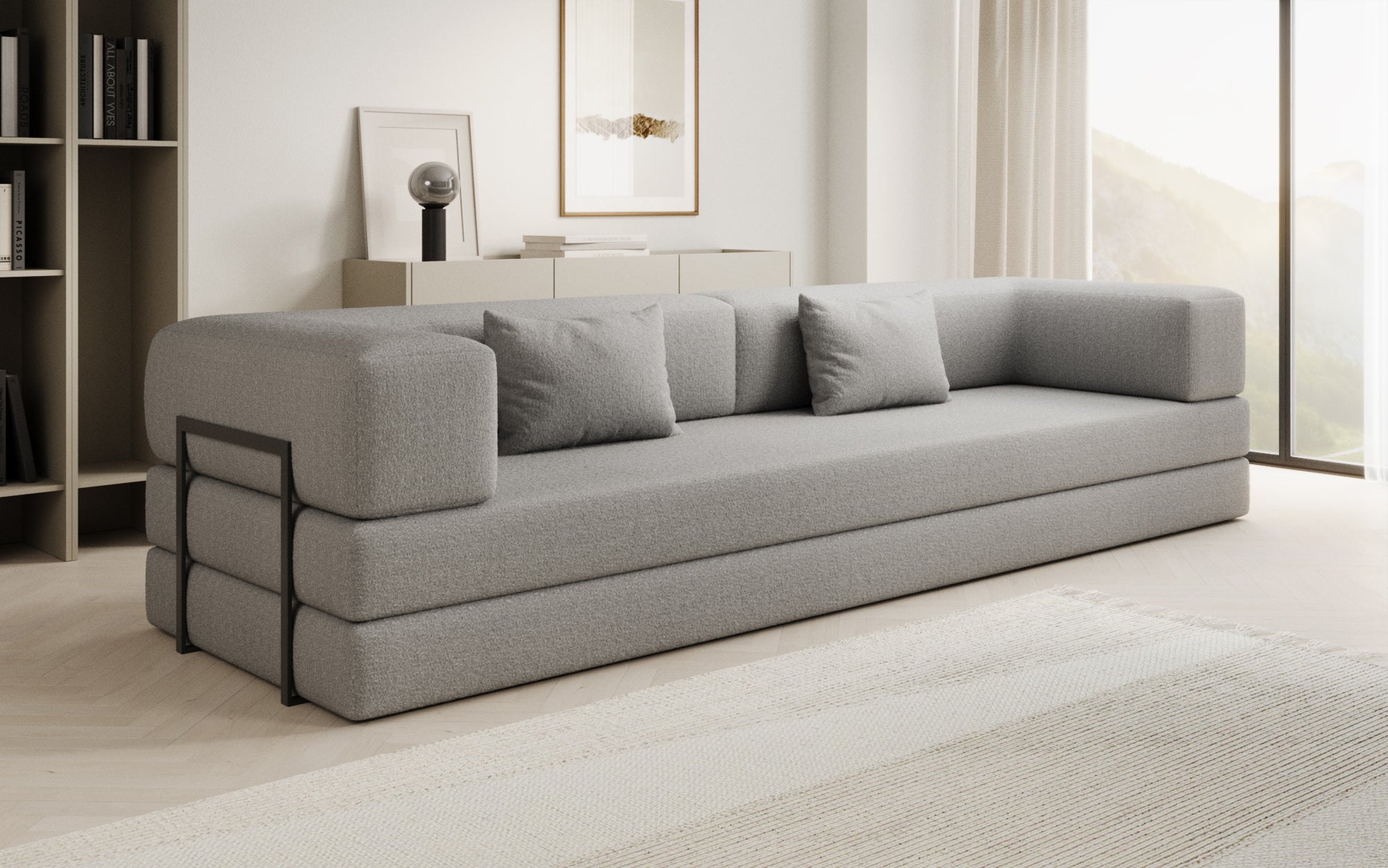 Extra Bezug für Sofa Lazy in Bouclé