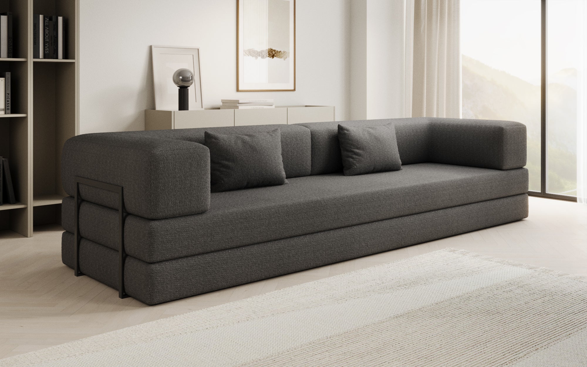 Extra Bezug für Sofa Lazy in Bouclé