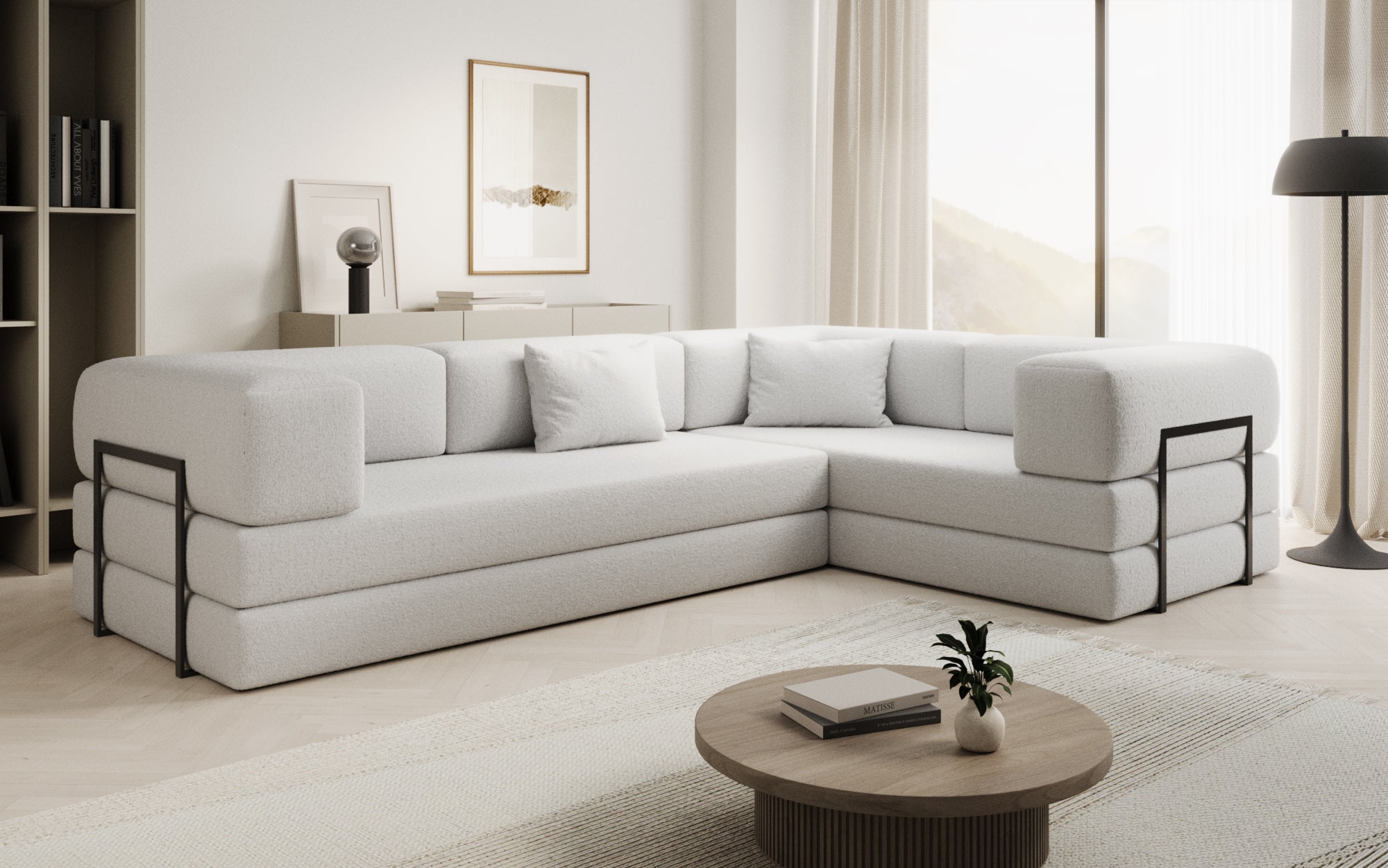 Extra Bezug für Sofa Lazy in Bouclé