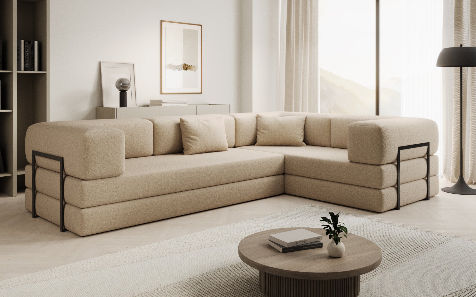 Extra Bezug für Sofa Lazy in Bouclé