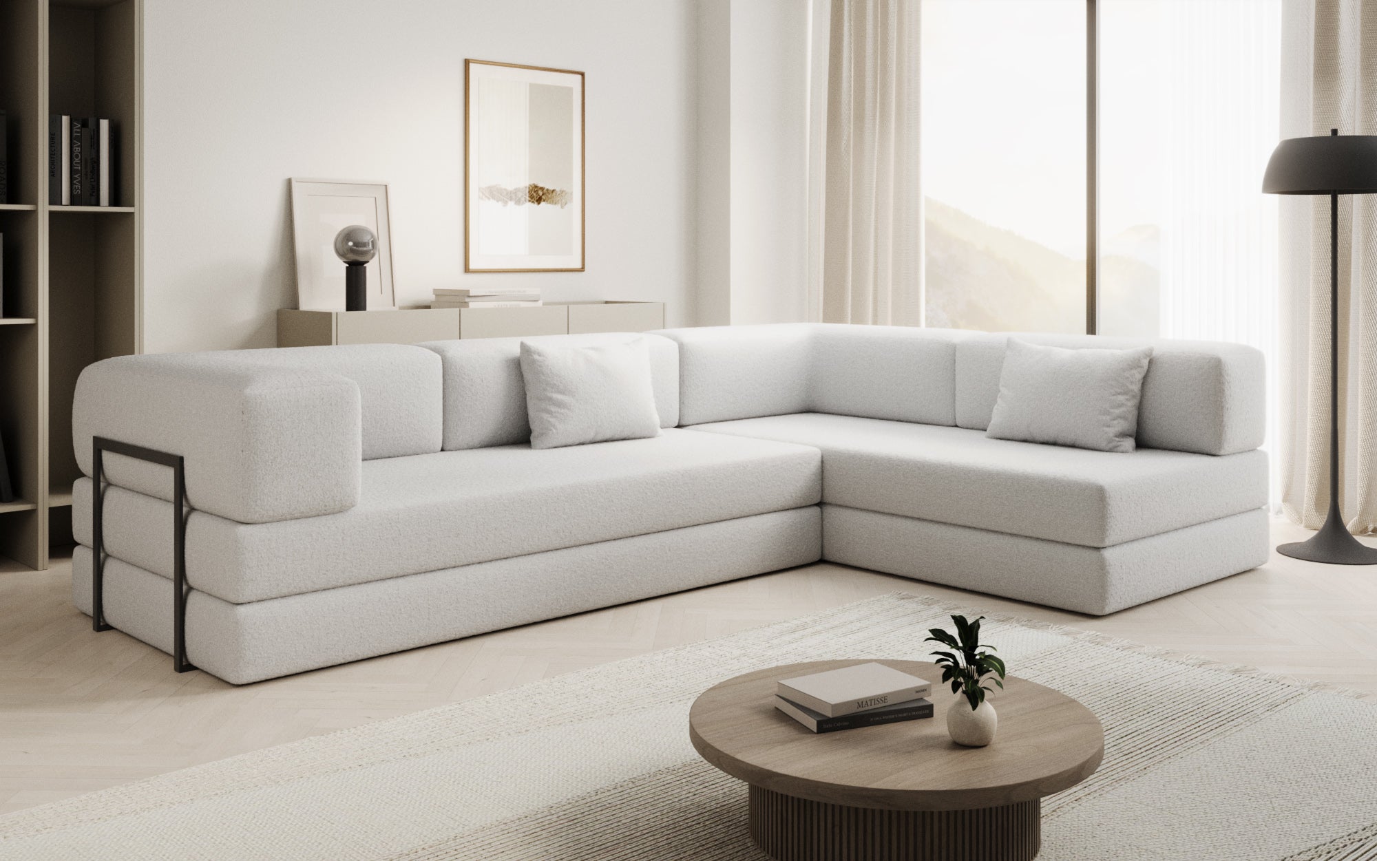 Extra Bezug für Sofa Lazy in Bouclé