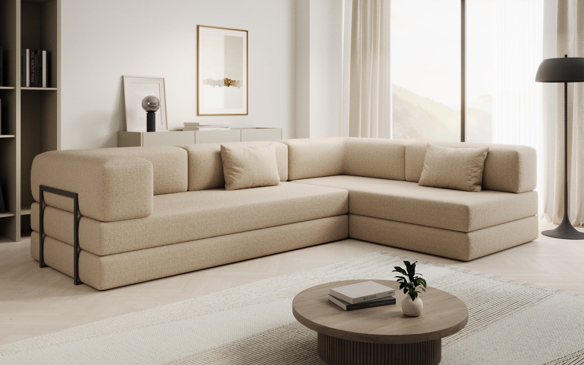 Extra Bezug für Sofa Lazy in Bouclé