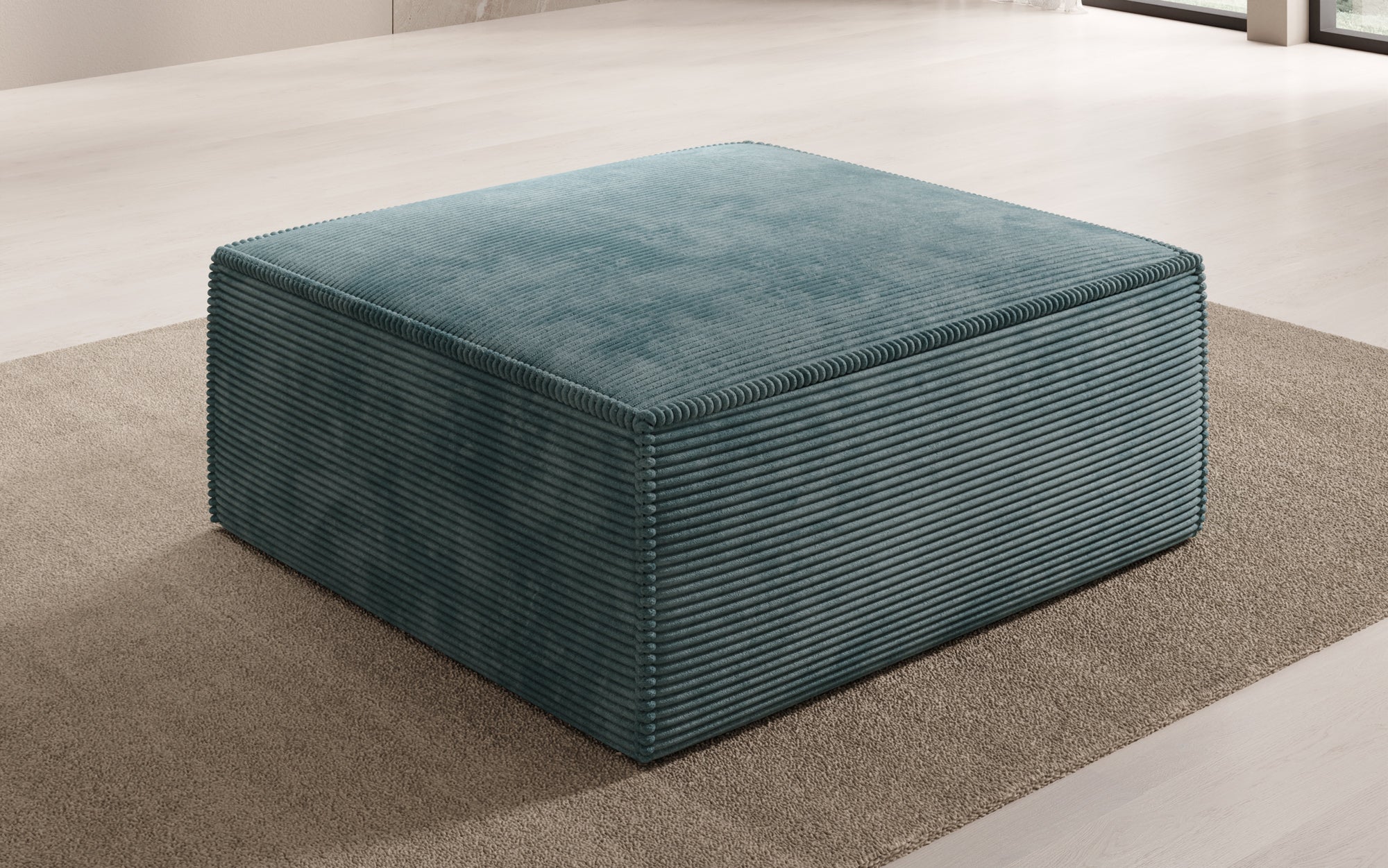 Beistellhocker Lesley in Cord