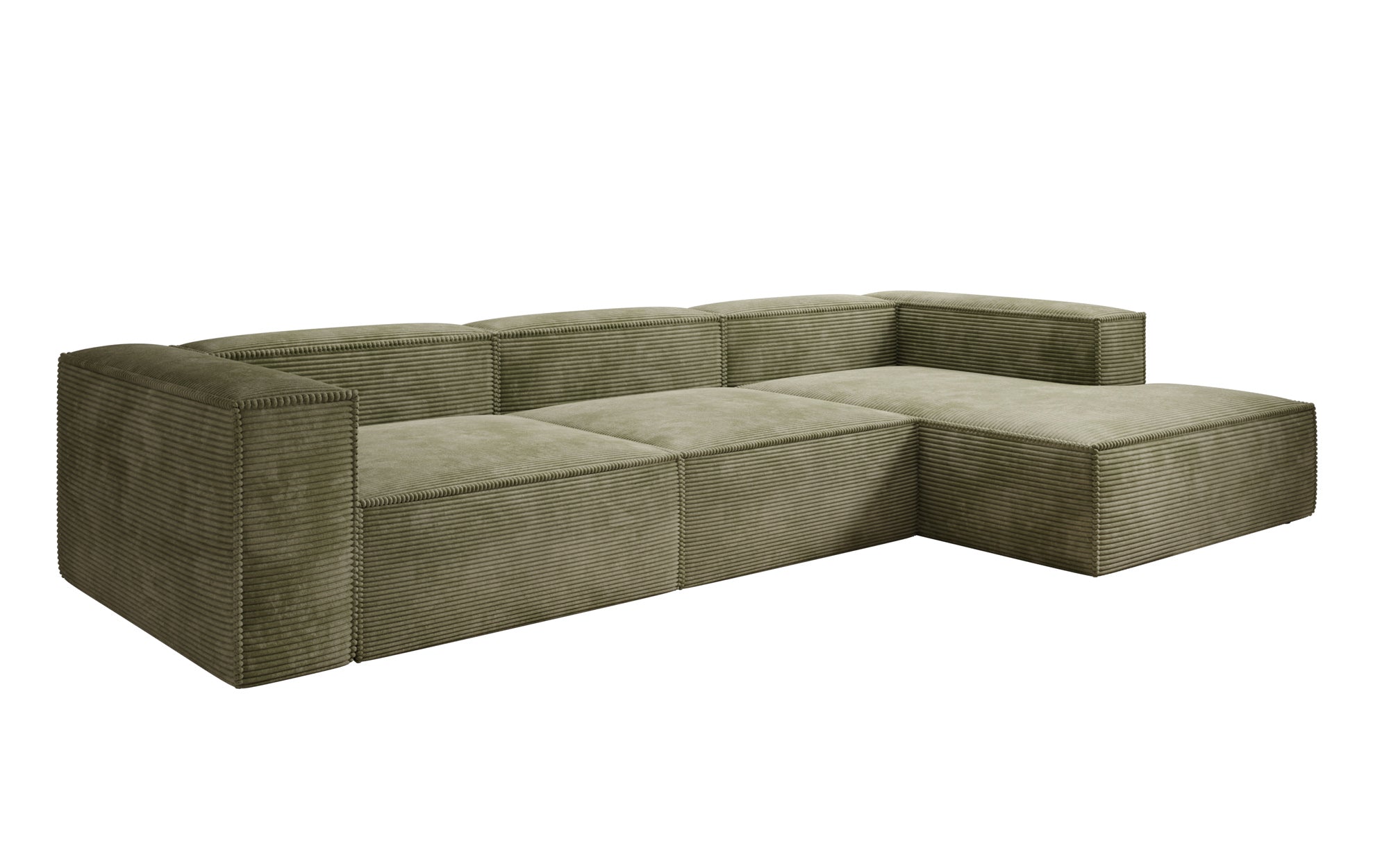Designer Sofa Lesley L in Cord