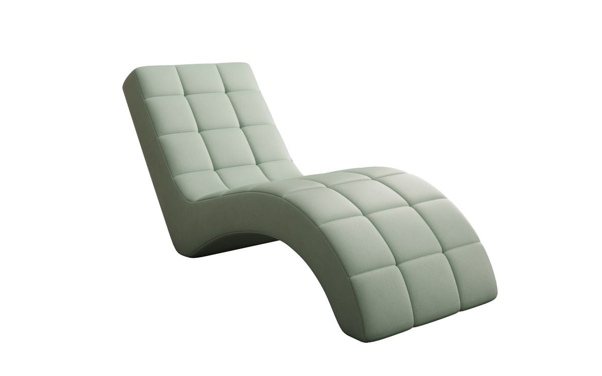 Designer Relax-Liege Nela in Echtleder