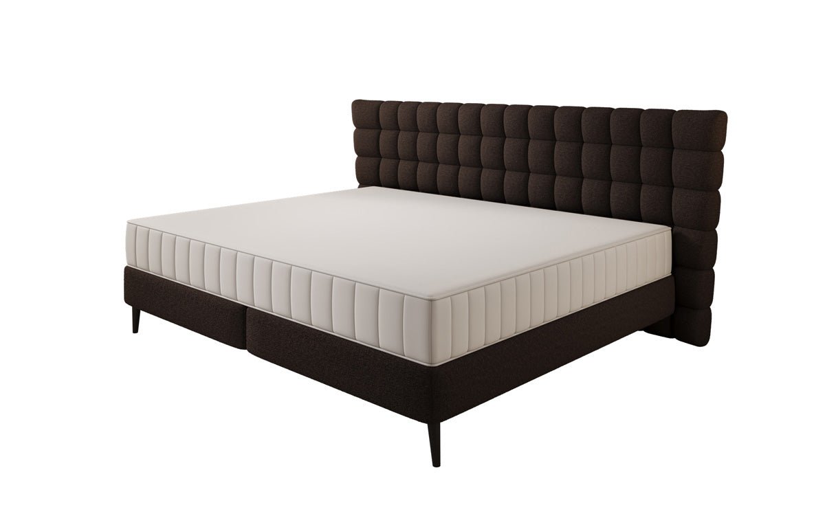 Familien Boxspringbett Bellanova in 220/240x200 in Bouclé
