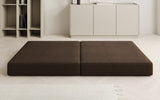 Beistellhocker Lazy in Bouclé