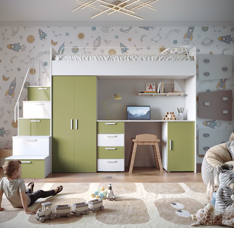 Kinderhochbett Dream Matte Oberfläche