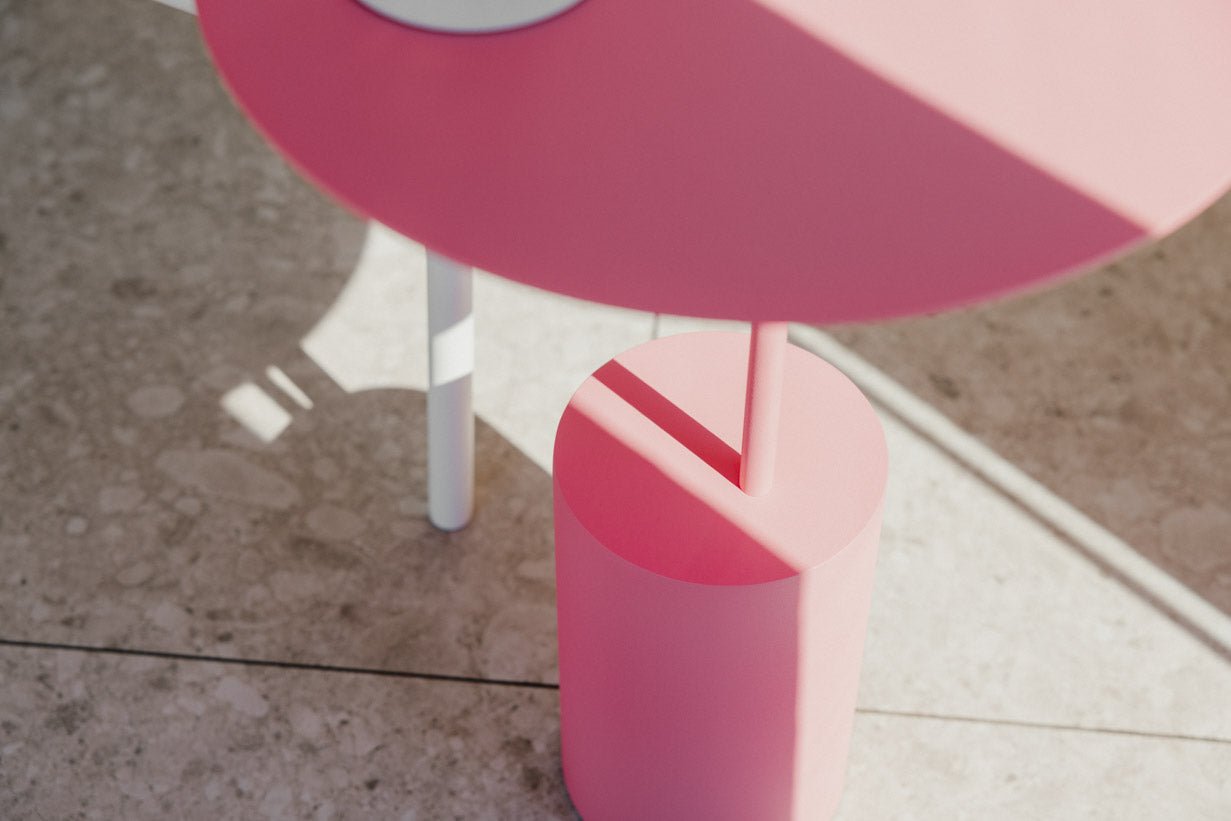 Couchtisch/Beistelltisch Ciro – Edelstahl-Design für Indoor & Outdoor