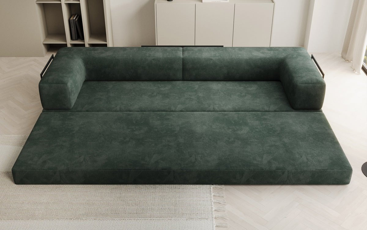 Designer Sofa Lazy 3 Sitzer XXL in Cord