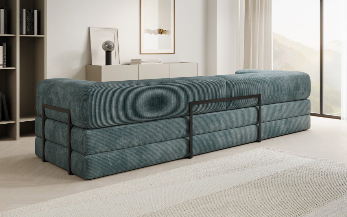 Designer Sofa Lazy 3 Sitzer XXL in Cord