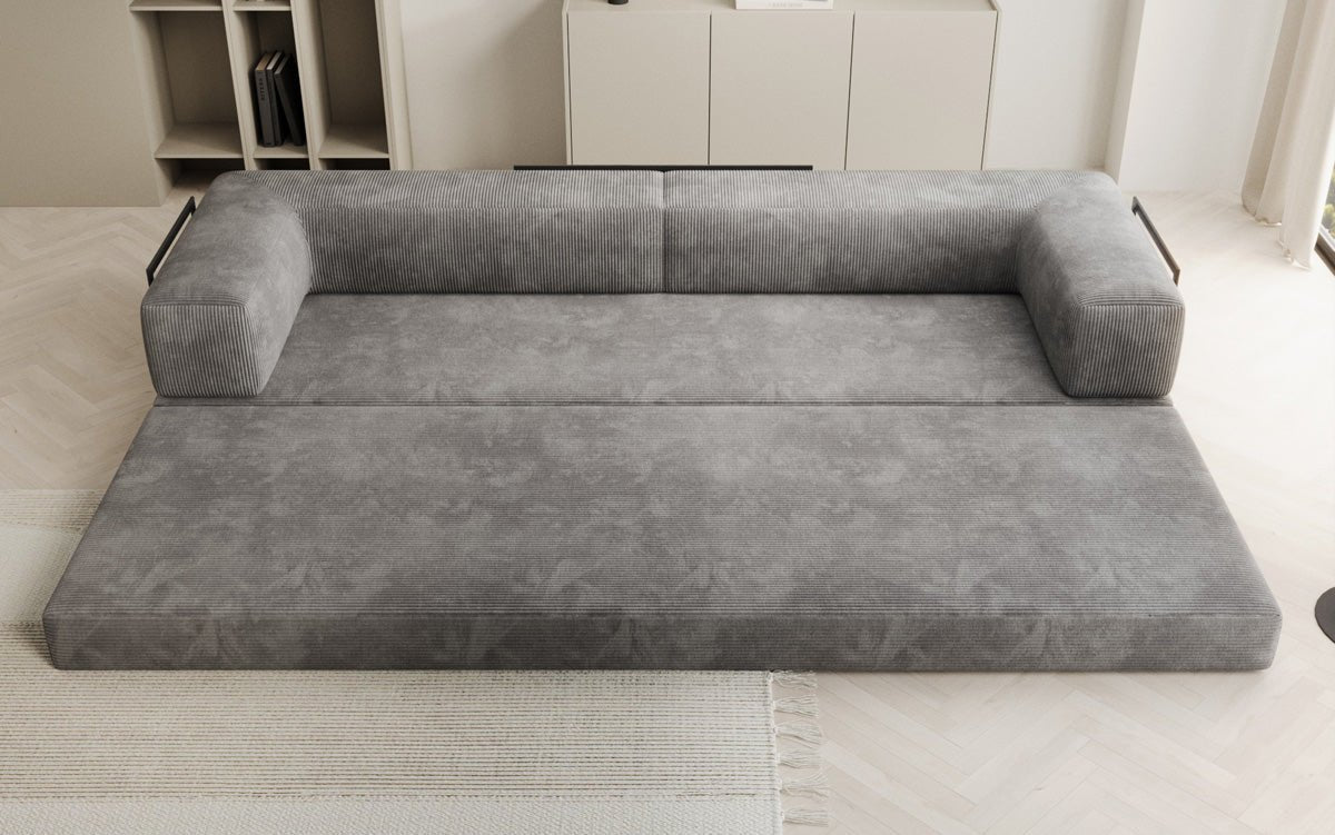 Designer Sofa Lazy 3 Sitzer XXL in Cord