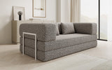 Designer Sofa Lazy 3 Sitzer im Wildmuster