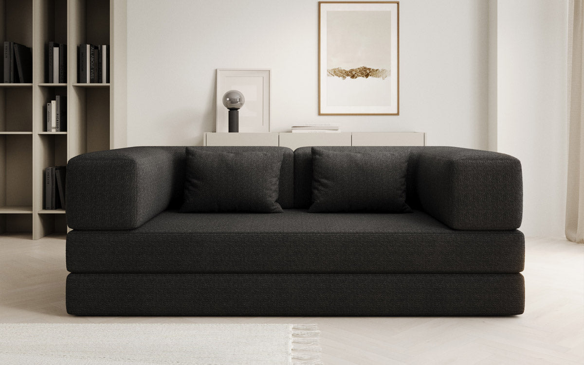 Designer Sofa Lazy 3 Sitzer in Bouclé