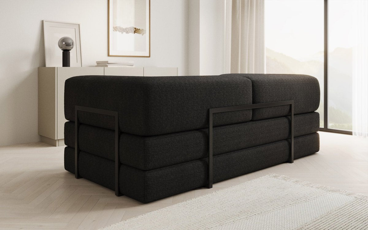 Designer Sofa Lazy 3 Sitzer in Bouclé