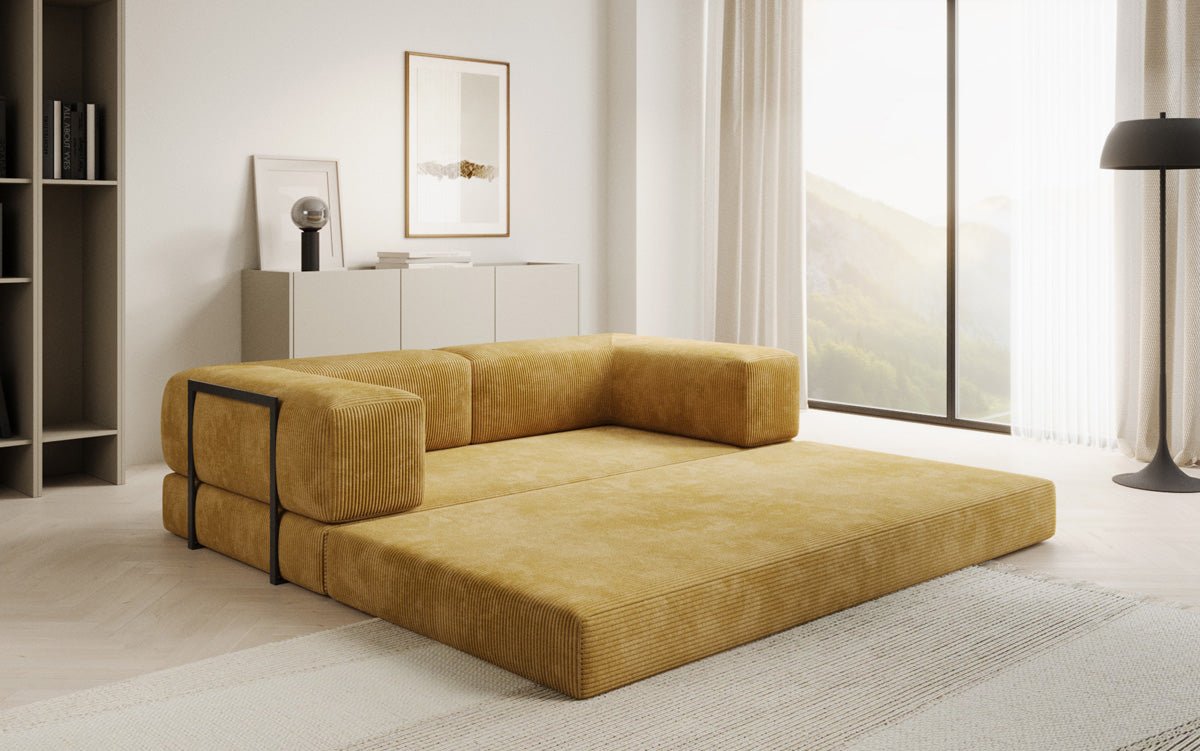 Designer Sofa Lazy 3 Sitzer in Cord