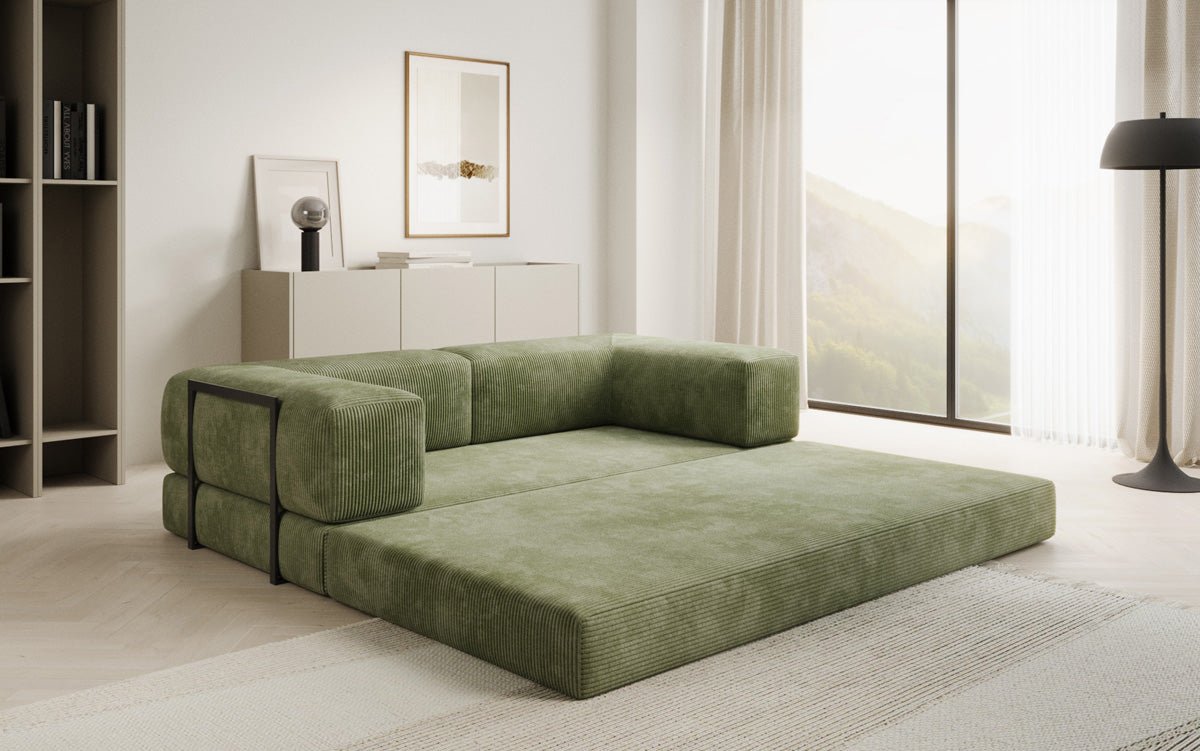 Designer Sofa Lazy 3 Sitzer in Cord