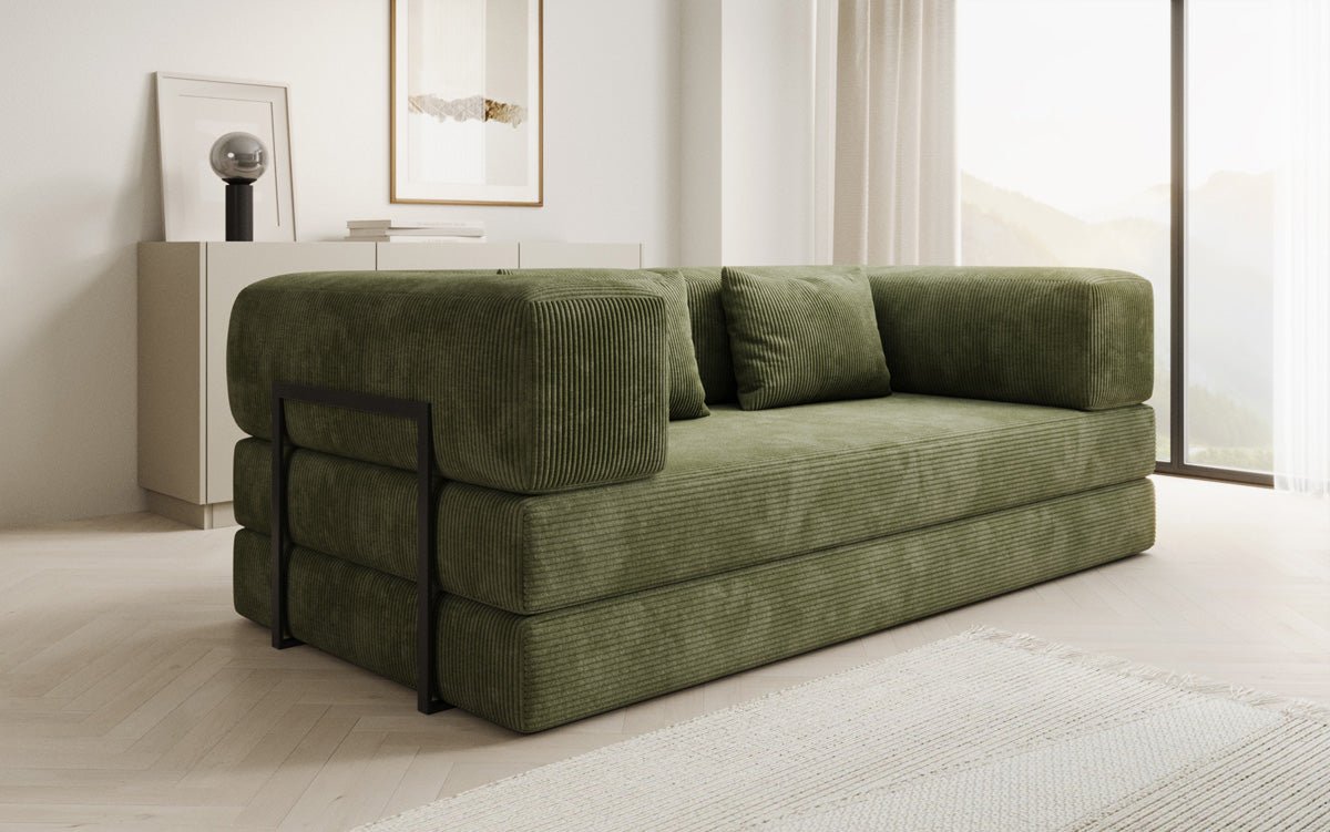 Designer Sofa Lazy 3 Sitzer in Cord