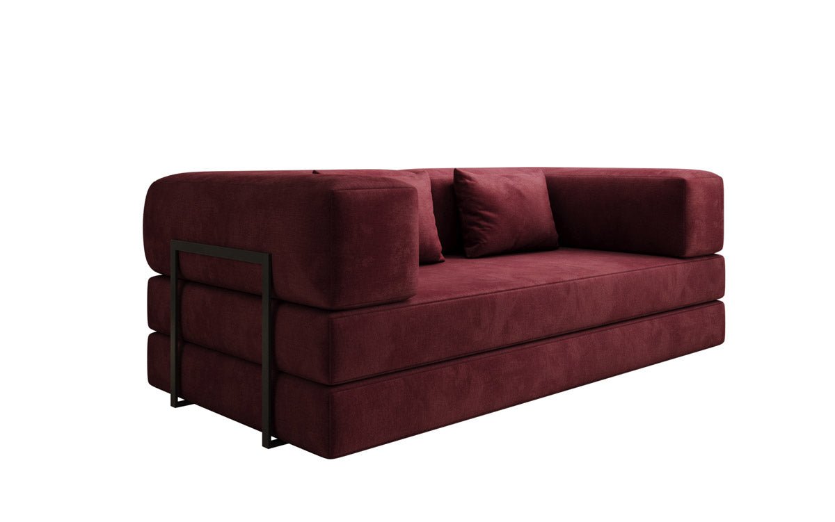 Designer Sofa Lazy 3 Sitzer in Samt
