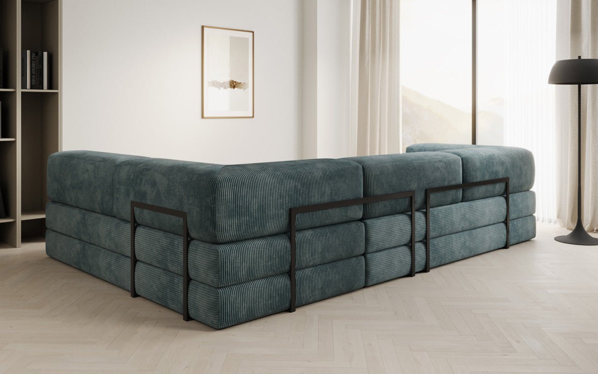 Designer Sofa Lazy L in Cord
