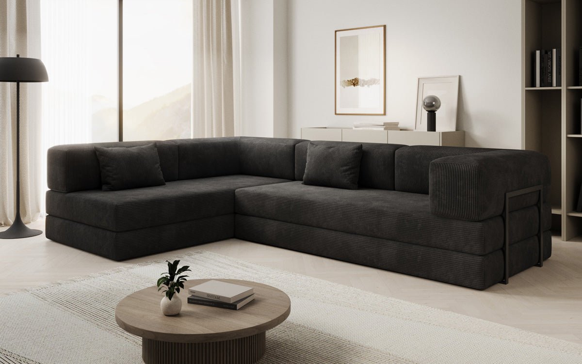 Designer Sofa Lazy L in Cord