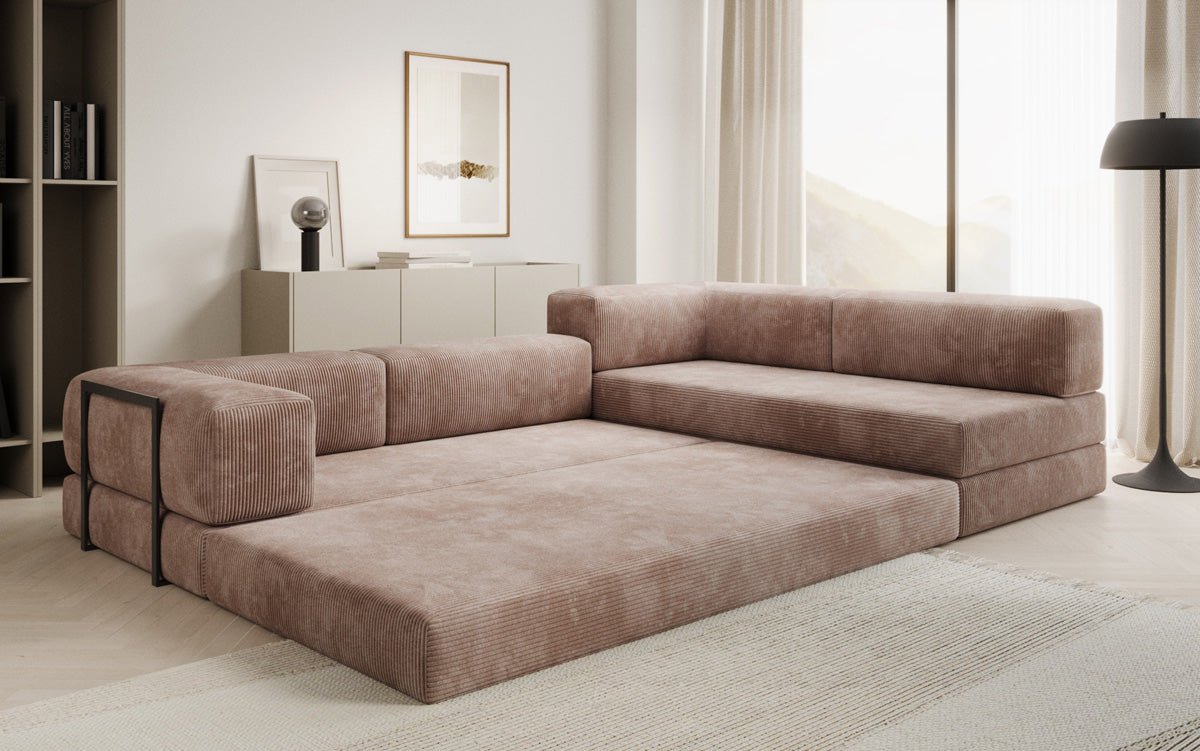 Designer Sofa Lazy L in Cord