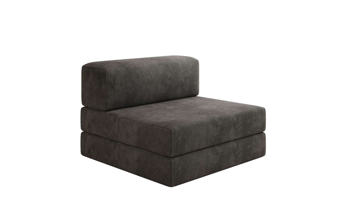 Designer Sofa Mittelmodul Lazy in Cord