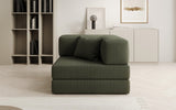 Designer Sofa-Sessel Lazy in Bouclé