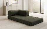 Designer Sofa-Sessel Lazy in Bouclé