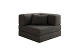 Designer Sofa-Sessel Lazy in Bouclé