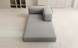 Designer Sofa-Sessel Lazy in Bouclé