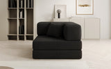 Designer Sofa-Sessel Lazy in Bouclé